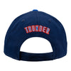 NEW ERA THUNDER LEAGUE ADJUSTABLE 9FORTY HAT IN BLUE - BACK VIEW