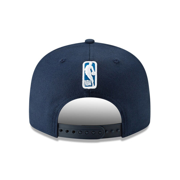 NEW ERA THUNDER METAL & THREAD 9FIFTY SNAPBACK IN BLUE - BACK VIEW