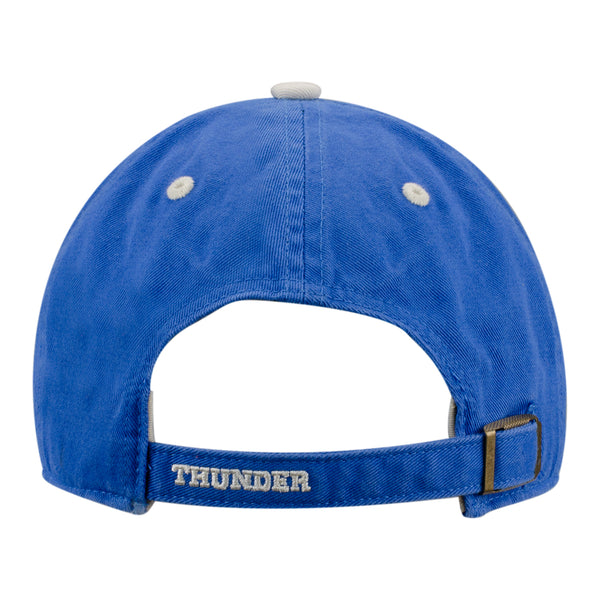 47 BRAND THUNDER BLUE RASPBERRY HAT IN BLUE - BACK VIEW