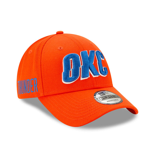 Oklahoma City Thunder Adjustable Statement Hat in Orange - Right View