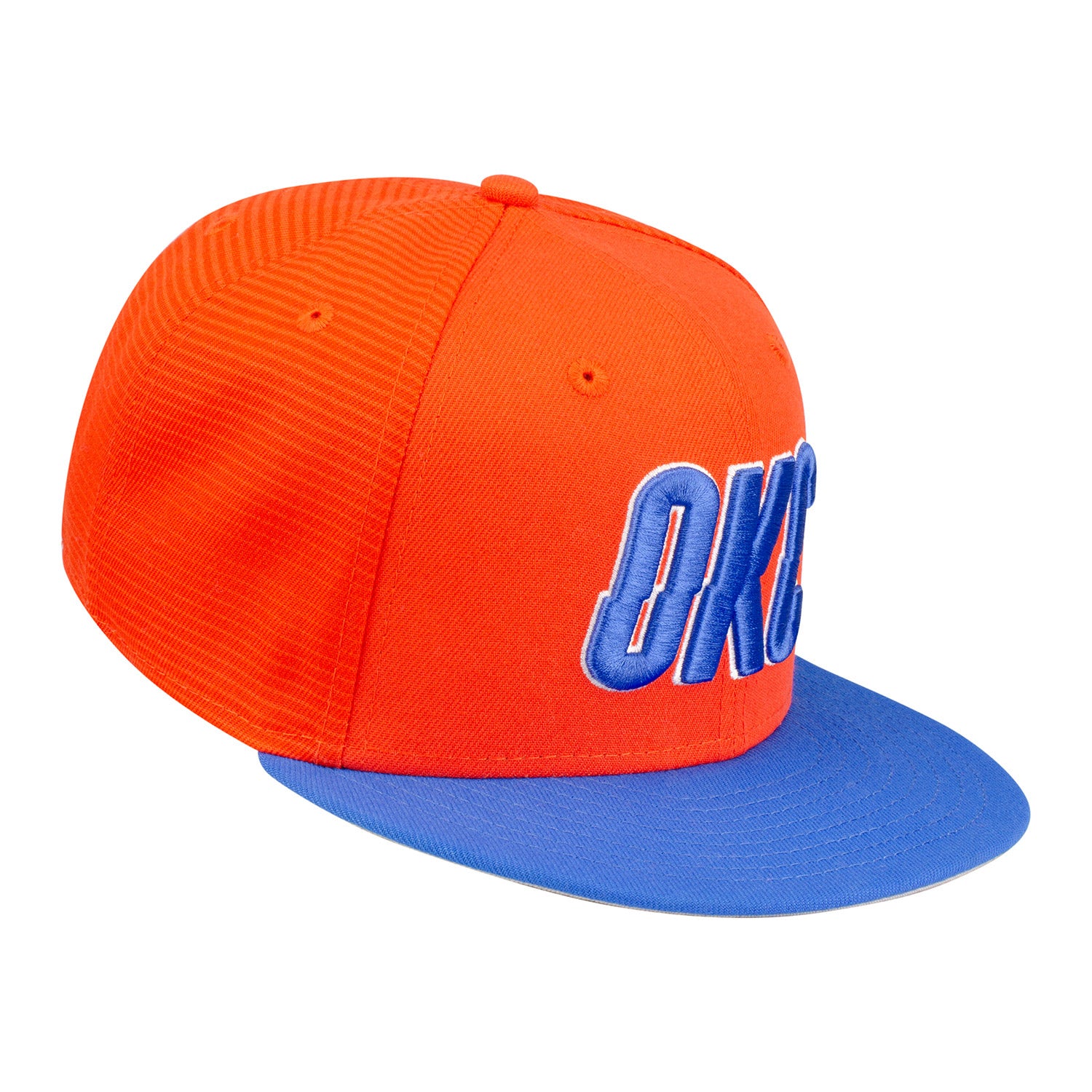 New Era Men's Oklahoma City Thunder Blue 9FIFTY Adjustable Hat