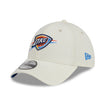 New Era Thunder Classic 39Thirty Flex Hat in White - Angled Left Side View