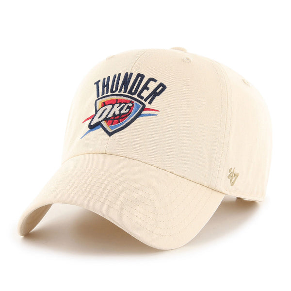 47 Brand Thunder Natural Clean Up Hat in White - Angled Left Side View