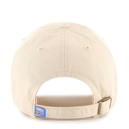 47 Brand Thunder Natural Clean Up Hat in White - Back View