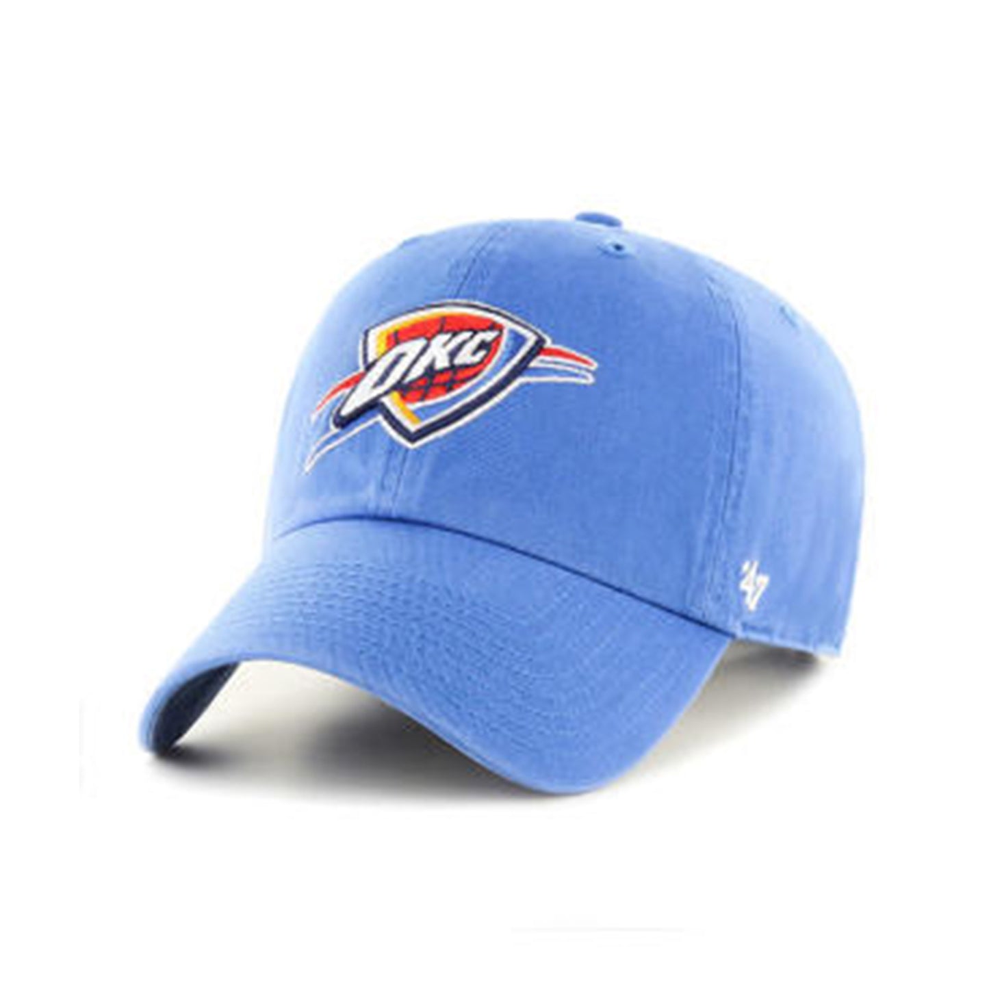 47 BRAND THUNDER BLUE RAZ CLEAN UP ADJUSTABLE HAT - FRONT VIEW