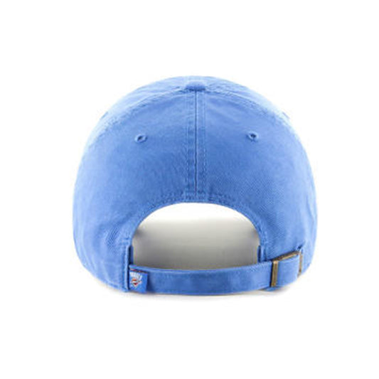 47 BRAND THUNDER BLUE RAZ CLEAN UP ADJUSTABLE HAT - BACK VIEW