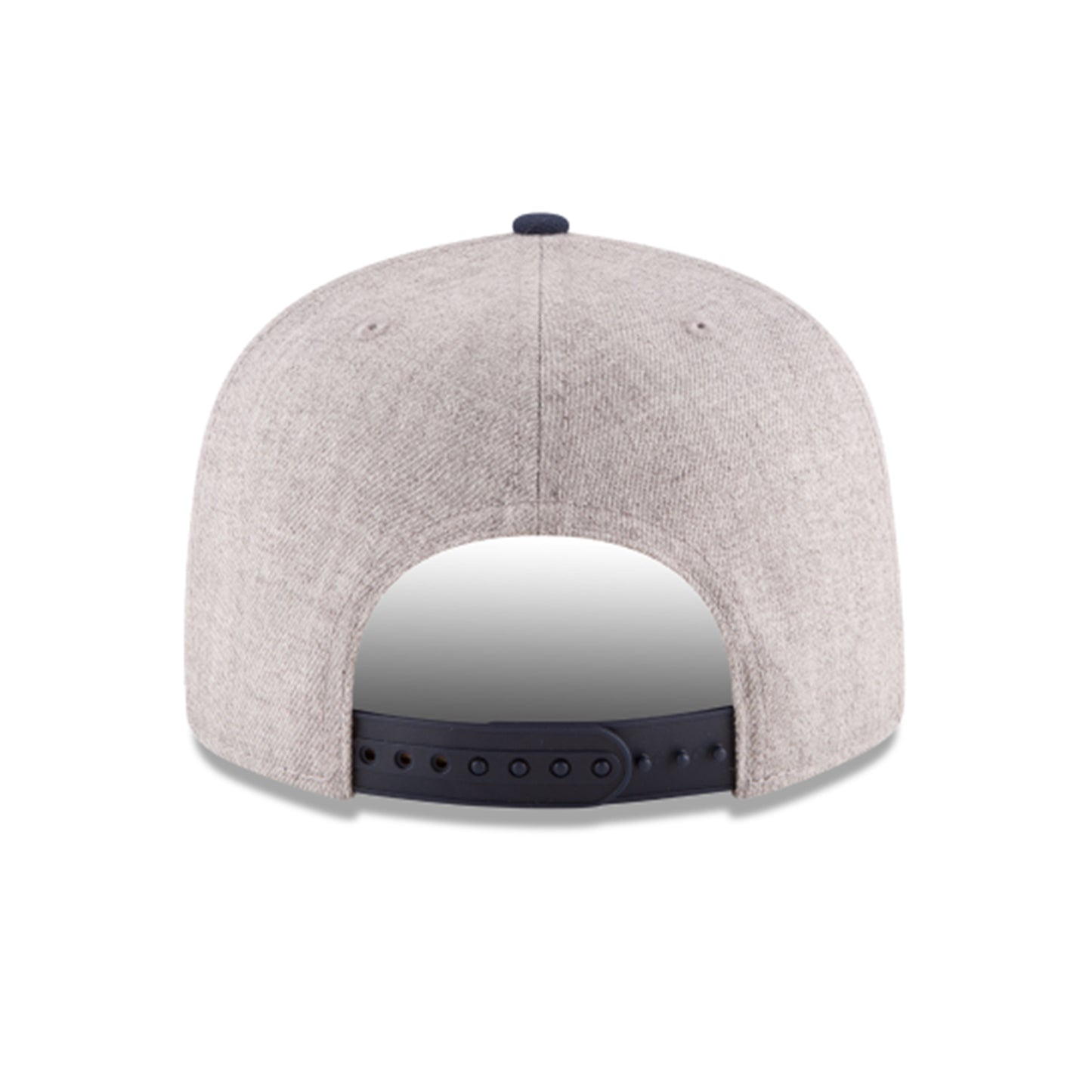 NEW ERA THUNDER TWO TONE 9FIFTY HAT IN GREY & BLUE - BACK VIEW