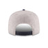 NEW ERA THUNDER TWO TONE 9FIFTY HAT IN GREY & BLUE - BACK VIEW