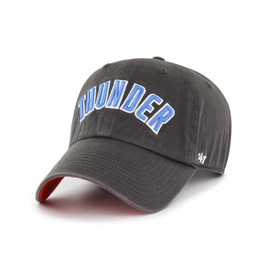 Oklahoma City Thunder 47 Brand Black Trawler Clean Up Hat