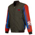 22-23 CITY EDITION OKC THUNDER JH DESIGNS FULL-ZIP JACKET IN GREY - FRONT VIEW