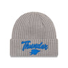 Oklahoma City Thunder New Era NBA20 Draft Knit in Gray - Front View