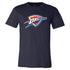OKC Thunder Luguentz Dort Name & Number T-shirt in Navy - Front View