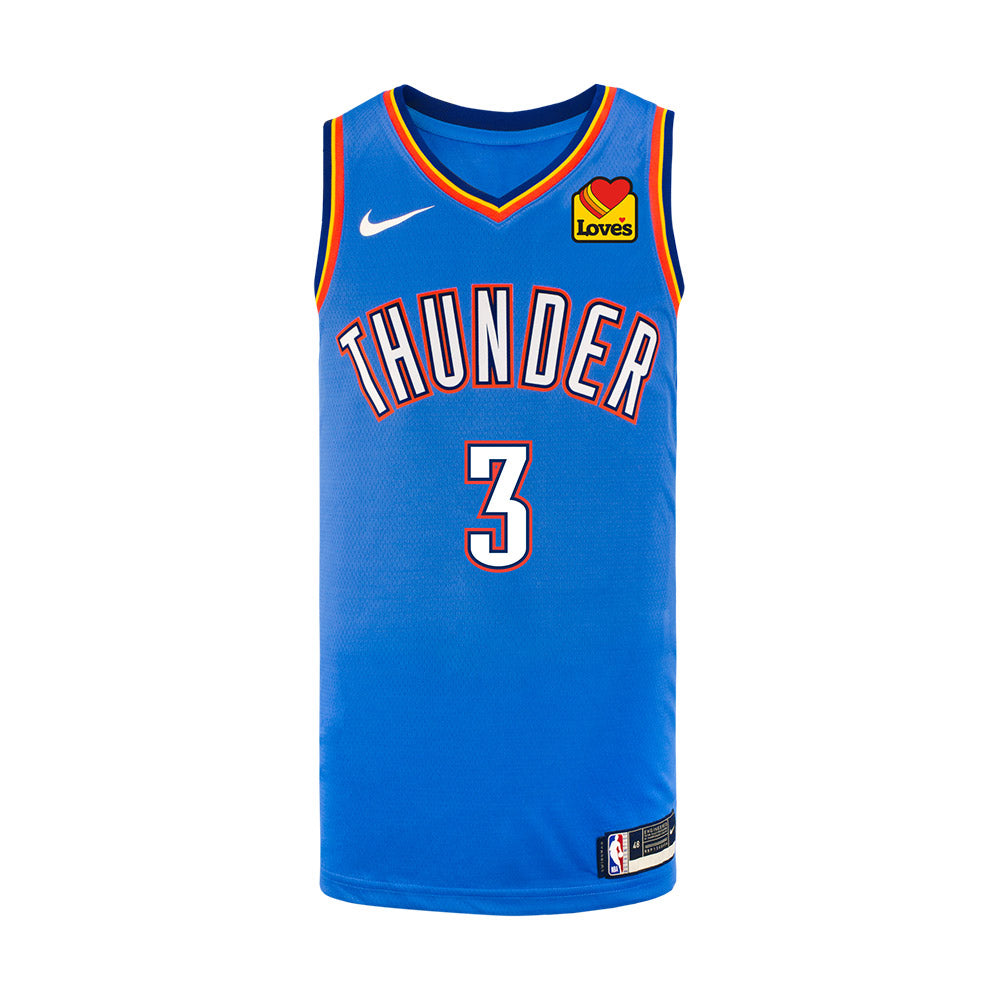 Josh Giddey - Oklahoma City Thunder - 2023 NBA Rising Stars Long-Sleeved  Shooting Shirt - Game-Issued
