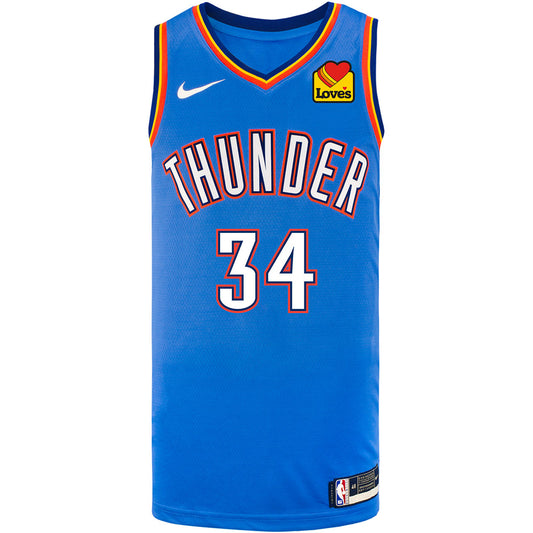 Kenrich Williams Nike Icon Swingman Jersey in Blue - Front View