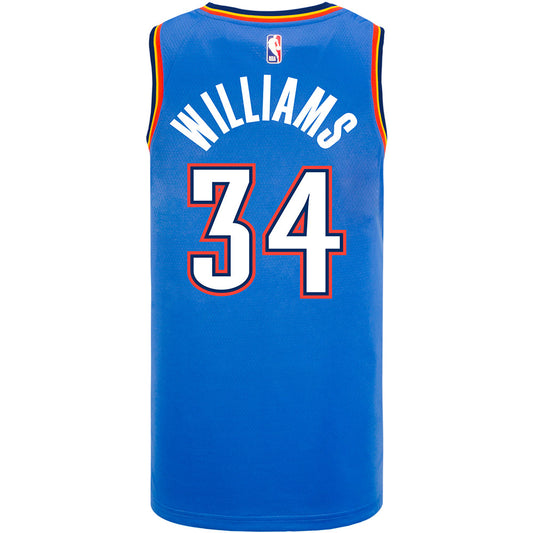 Kenrich Williams Nike Icon Swingman Jersey in Blue - Back View