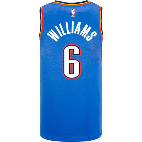 OKLAHOMA CITY THUNDER JAYLIN WILLIAMS ICON SWINGMAN JERSEY - 2025-26