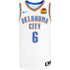 Jaylin Williams Nike Association Swingman Jersey in White - Front View