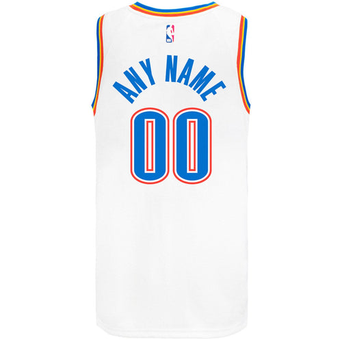OKC Thunder Nike Association Custom Swingman Jersey