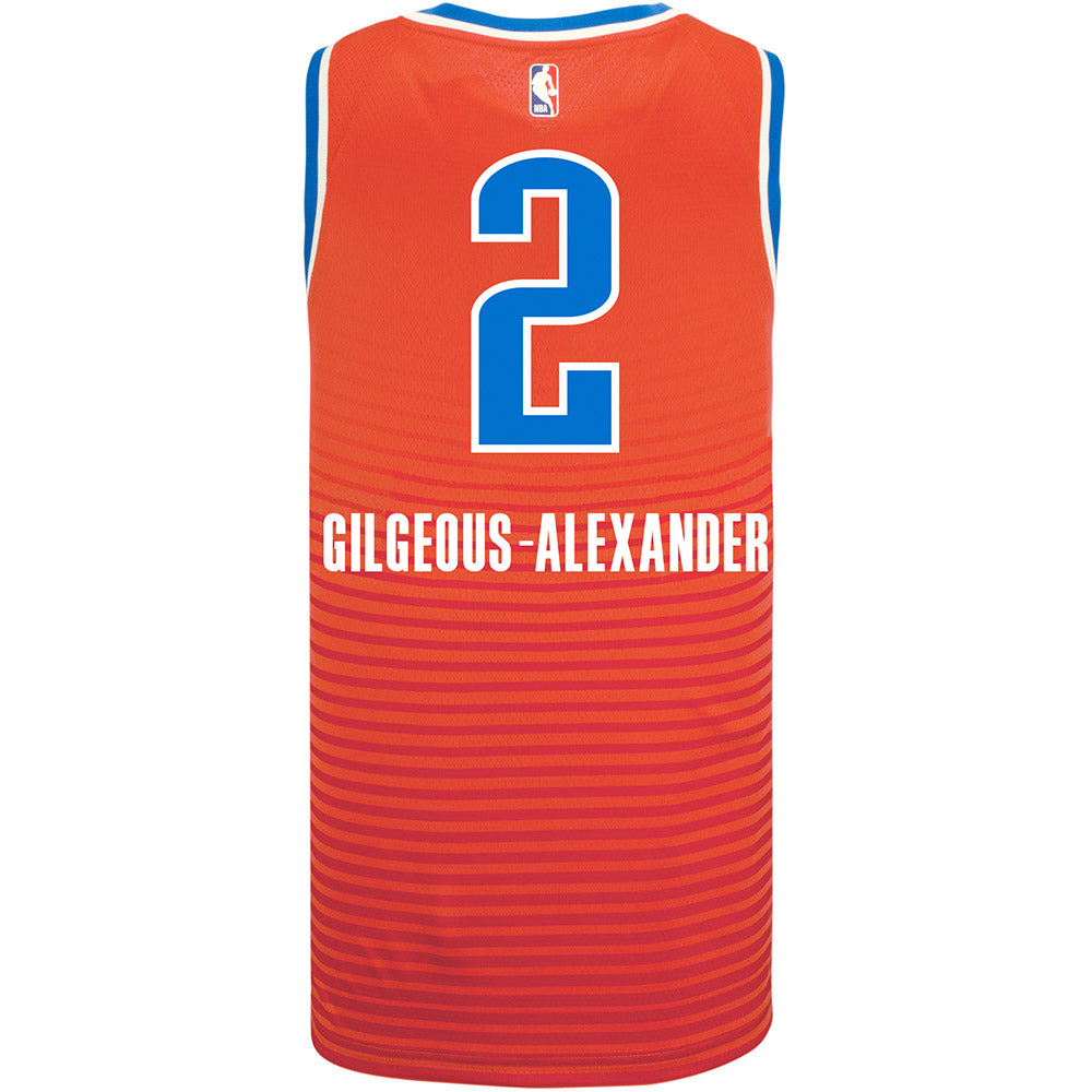 okc thunder shai gilgeous alexander jersey