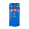 Luguentz Dort Nike Youth Icon Swingman Jersey in Blue - Front View