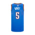 Luguentz Dort Nike Youth Icon Swingman Jersey in Blue - Back View