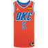 OKC Thunder Lugentz Dort Nike Statement Edition 2020-21 Jordan NBA Swingman Jersey in Orange - Front View