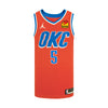 Luguentz Dort Nike Youth Statement Swingman Jersey in Orange - Front View