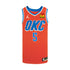 Luguentz Dort Nike Youth Statement Swingman Jersey in Orange - Front View