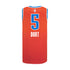 Luguentz Dort Nike Youth Statement Swingman Jersey in Orange - Back View