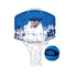 Thunder Mini Hoop Set in Blue and White - Front View
