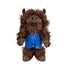 Uncanny Brands Thunder 10" Rumble Plush In Brown & Blue - Front View