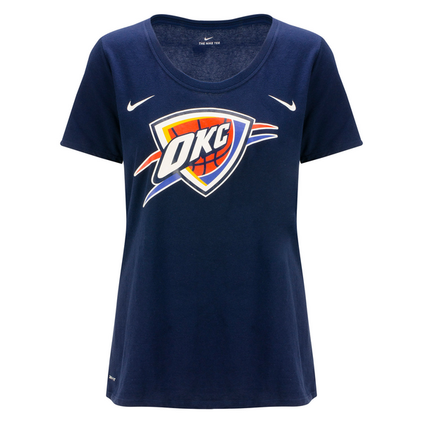 OKC THUNDER WOMENS NIKE DRI-FIT T-SHIRT