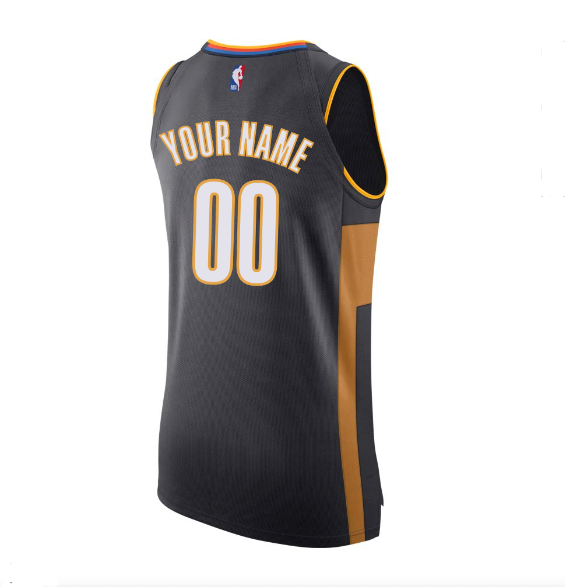 Oklahoma City Thunder Style Customizable Basketball Jersey – Best