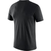 OKC Thunder Nike Thunder Backboard Tshirt in Black - Back View