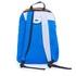 OKC Thunder Packable Backpack in Blue and White - Back View