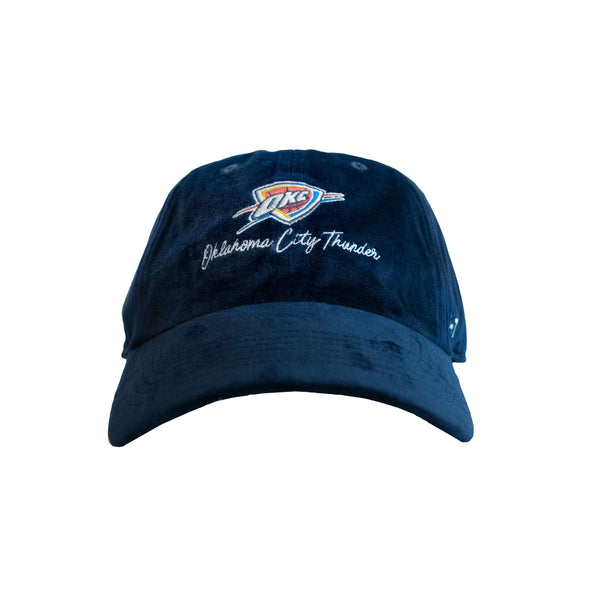 47 Brand Oklahoma City Thunder Paris Clean Up Hat in Blue - Front View