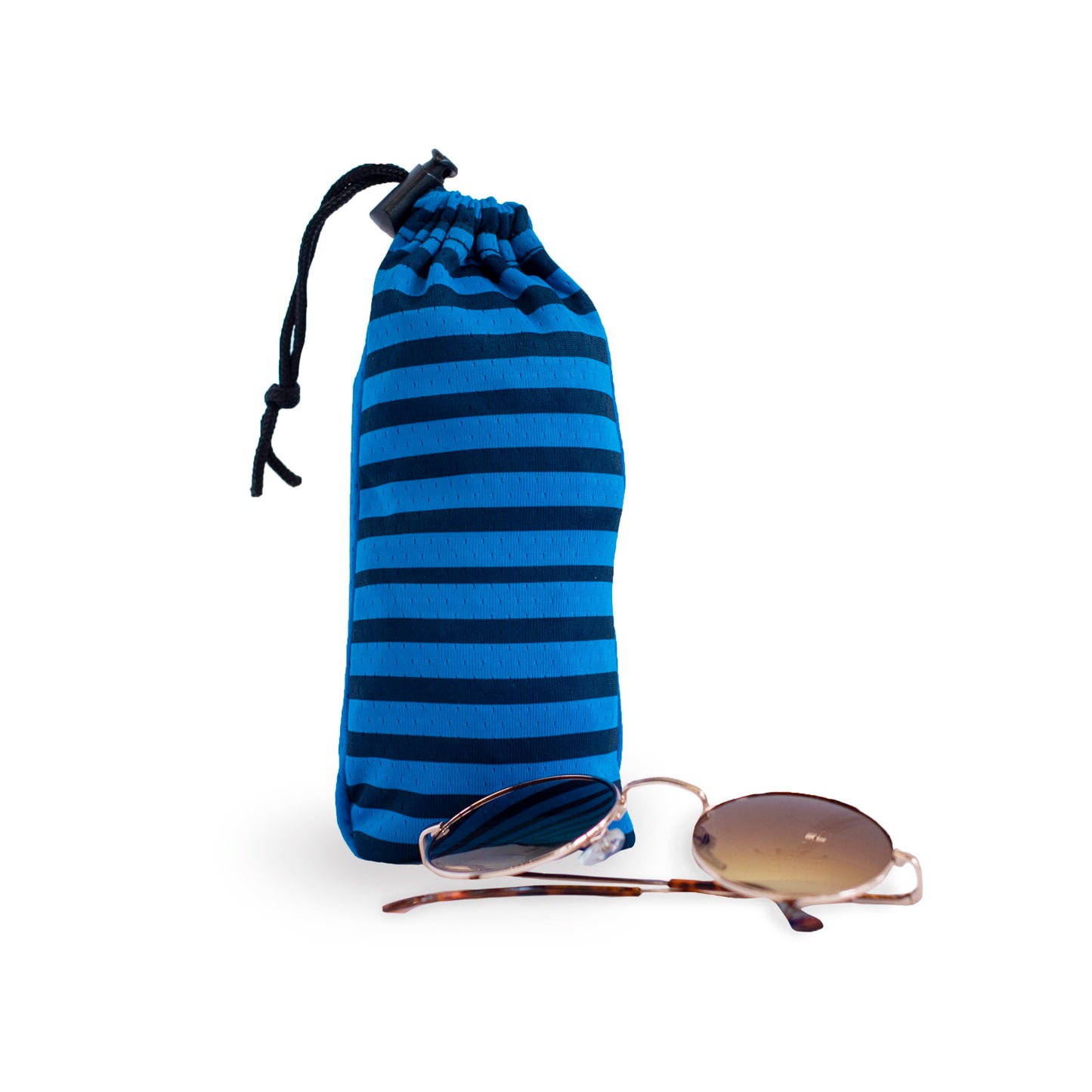 OKC Thunder Sunglass Case in Blue - Front View