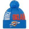 Oklahoma City Thunder NBA 19 Tipoff Series Knit in Blue - Back View