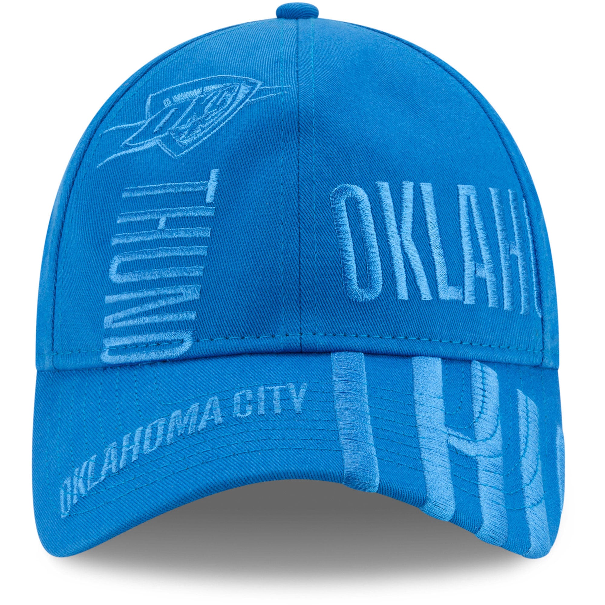 New Era Men's Oklahoma City Thunder 2023 NBA Draft 9FIFTY Adjustable Snapback Hat, Blue