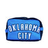 OKC Thunder Toiletry Travel Kit in Blue - Front View